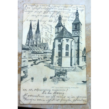 Postkarte Regensburg...