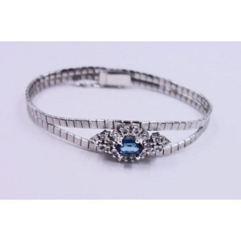 Armband mit Saphir Safir...