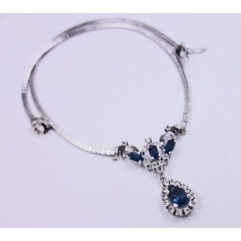 Traungaftes Collier Kette...