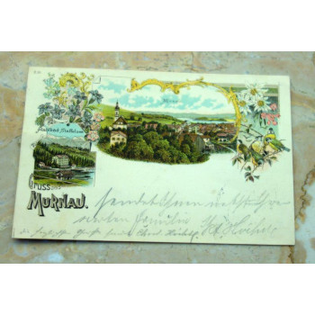 Postkarte Gruss aus Murnau...