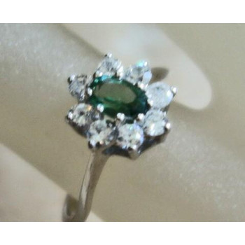Eleganter Ring mit Turmalin...