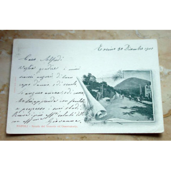 Postkarte Napoli Strada del...