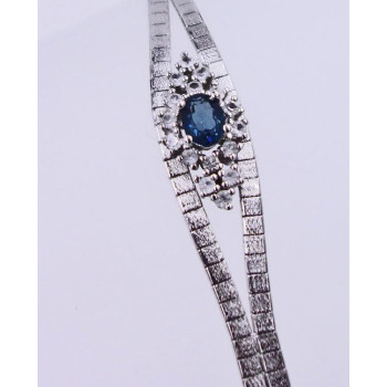 Armband mit Saphir Safir...