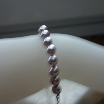 Armband mit 15 Silberkugeln...