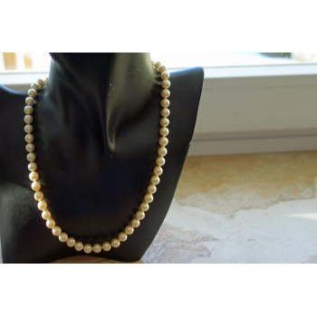 Collier Kette mit Perlen...