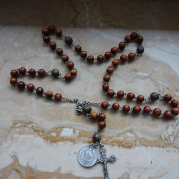 Antiker edler Rosenkranz...